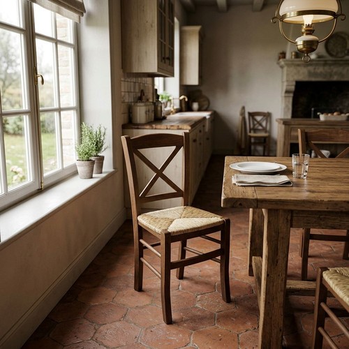 Sedia croce legno - in,