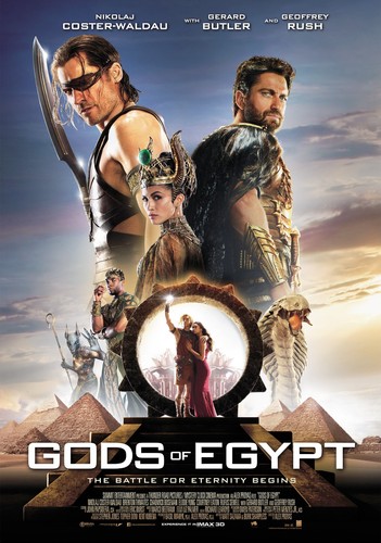 Gods egypt 2016 poster - of,