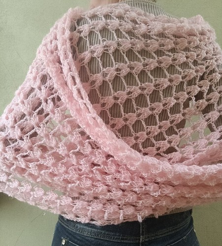 Poncho capelet fatto mano - fatto, a