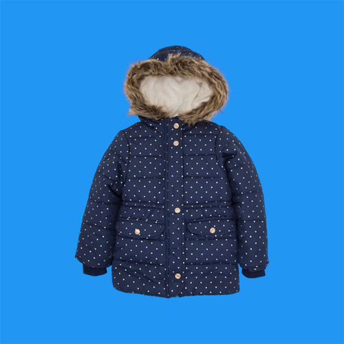 Parka carter girl - girl, blu