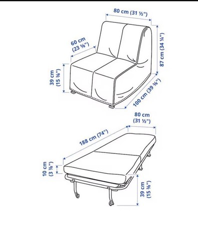 Poltrona letto ikea - poltrona,