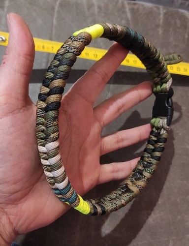 Collare cane paracord - collare, in