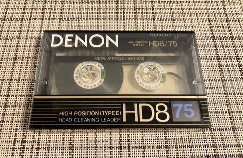 Denon hd8 cassette brand - hd8/75,