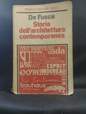 De - Storia dell'architettura contemporanea - Laterza 1975
