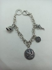 Bracciale Raspini Con Moneta Americana Più Charms