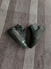 Sneakers alte HOGAN REBEL in pelle e camoscio da uomo taglia UK 7 1/2 multicolore