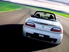 MG TF 160 Sports Car - 10" x