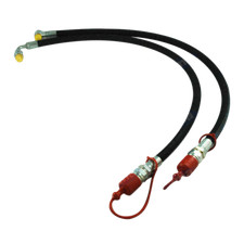 KIT TUBI PER TERZO PUNTO IDRAULICO CON FASTER PER VALVOLE 3/8 + RACCORDI TRATTOR