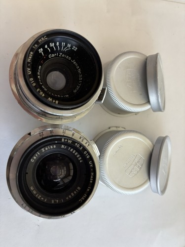 Due obiettivi carl zeiss - obiettivi:,
