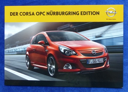 Opel corsa opc - corsa, nürburgring