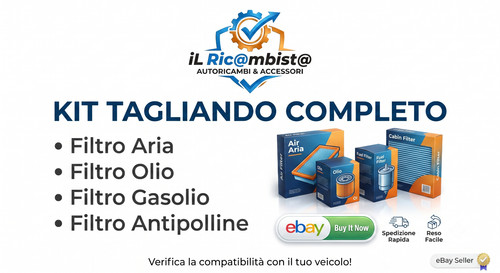 Kit filtri tagliando fiat - filtri,