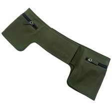 Rara borsa in vita Miu Miu By Prada SS1999 tessuto tecnico verde