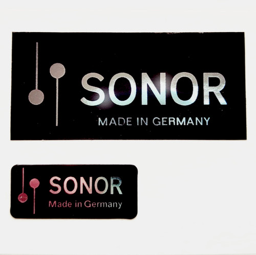 Vintage sonor drum - sonor, badge