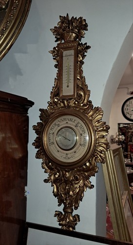 Grande orologio barometro - orologio,
