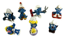 LOTTO MISTO ANNI 80 PUFFI PEYO SMURFS