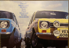 Ford Escort Mk1 Mexico & RS