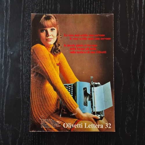 1968 olivetti lettera - 32,