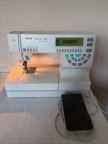 Pfaff creative 7550 sewing and - pfaff,