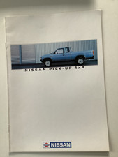Brochure Nissan Pick-up 4x4