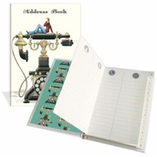 Address book rubrica 9x13 - book,
