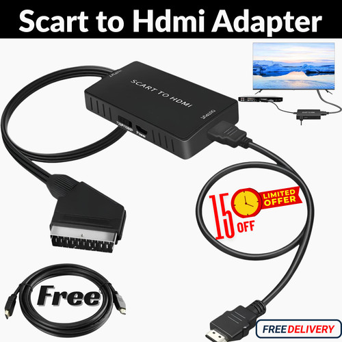 Cavo convertitore scart a - convertitore,