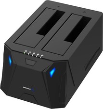 Dual bay hard disk docking - bay,