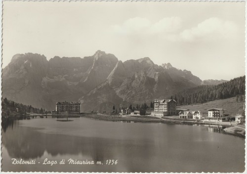 Dolomiti lago di misurina - dolomiti,