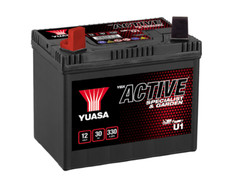 BATTERIA YUASA U1 30Ah 330A (positivo a sinistra) per trattorini tagliaerba