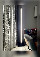 Lampada Led Da Terra In Legno Chiaro Design Moderno Living Personalizzabile