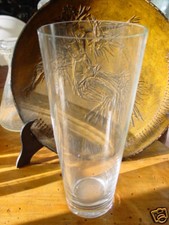 VASO LISCIO IN VETRO ANNI'70