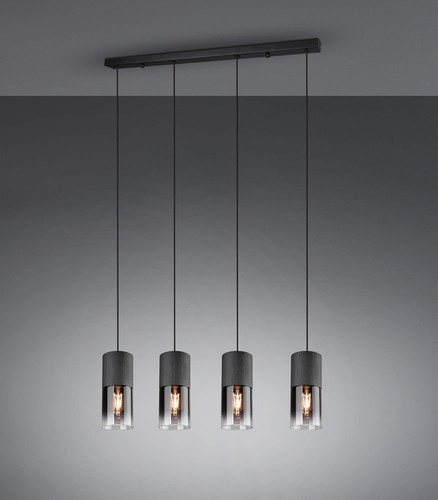 Lampada sospensione vetro - sospensione, in
