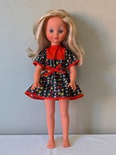 BAMBOLA PERLA FURGA SERIE 3P + ABITO MOD. 6102 PROVENZALE PEONIA PAOLA VINTAGE