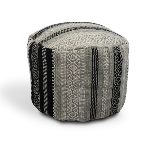 Pouf rotondo 100 cotone - 100%,