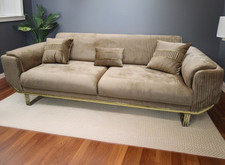 Divano 3 posti in tessuto