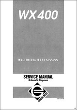 GEM WX400 Service Manual Schemi elettrici Schematic diagrams Schaltplan WX-400