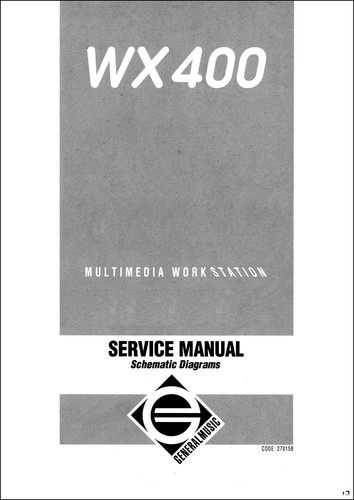 Gem wx400 service - gem,