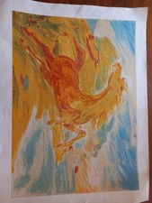 Litografia Aligi Sassu