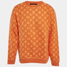 Felpa Louis Vuitton arancione