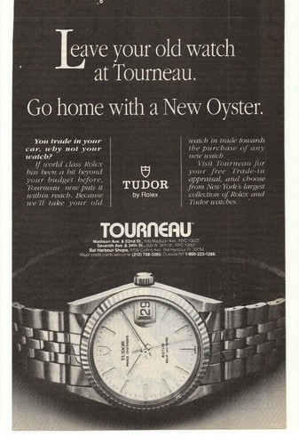 Vintage tudor rolex watch - vintage,