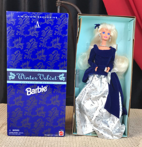Barbie invernale velluto - barbie,