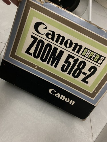 Videocamera canon super - super, 8