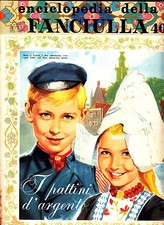 Enciclopedia Della Fanciulla #40 1963 Italian Illustrated Umbrella Pastries