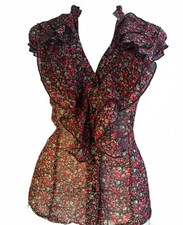 Top Jane Norman floreale Y2K