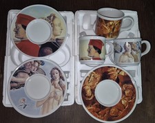 Set tazzine da caffè LAVAZZA collezione ART Cafè des Arts  by Tognana N.10-11-12