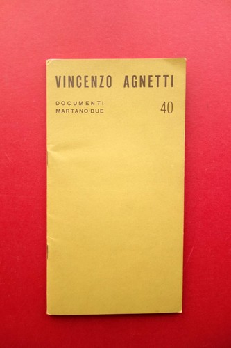 Vincenzo agnetti documenti - vincenzo,