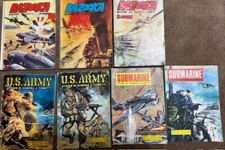 fumetti vintage BAZOOKA - SUBMARINE - U.S. ARMY