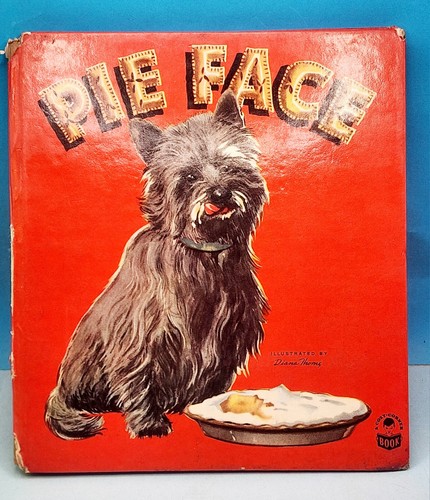 Pie face vtg 1947 hardcover - pie, face,