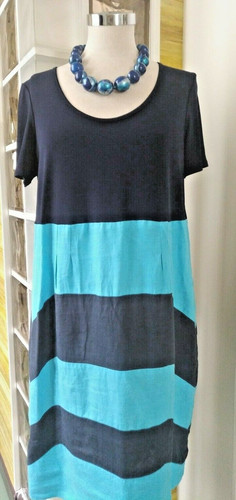 Lino jersey bicolore - lino,