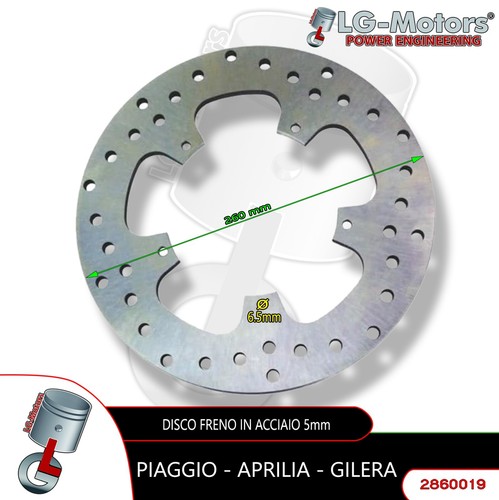 Disco freno anteriore per - disco,