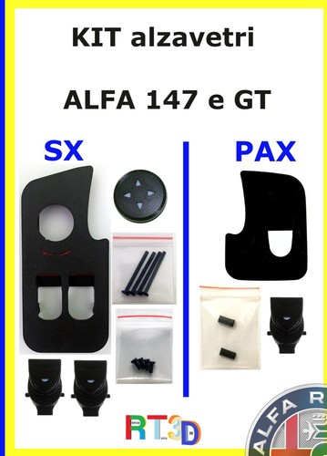 Kit alzavetri pulsantiere - alzavetri,